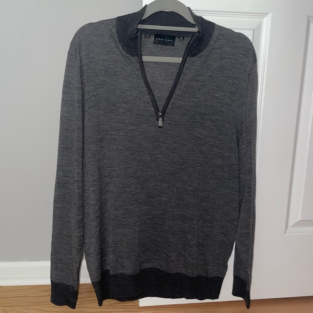 Bobby Jones 100% Merino Wool Quarter Zip